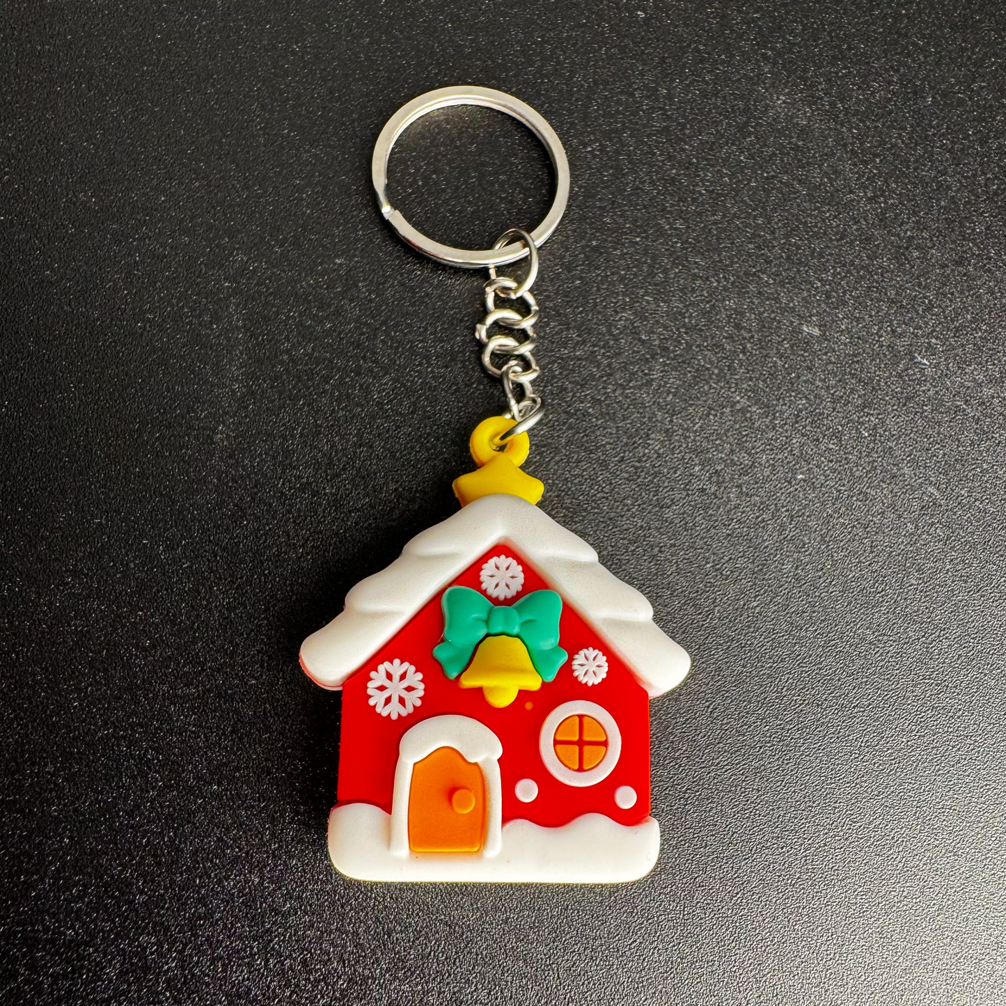 Gingerbread House Keychain