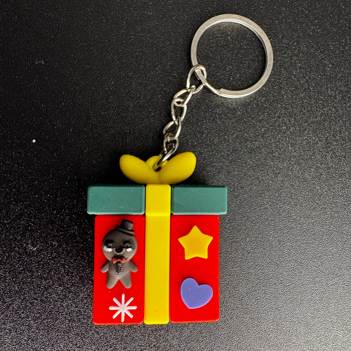 Christmas Gift Box Keychain